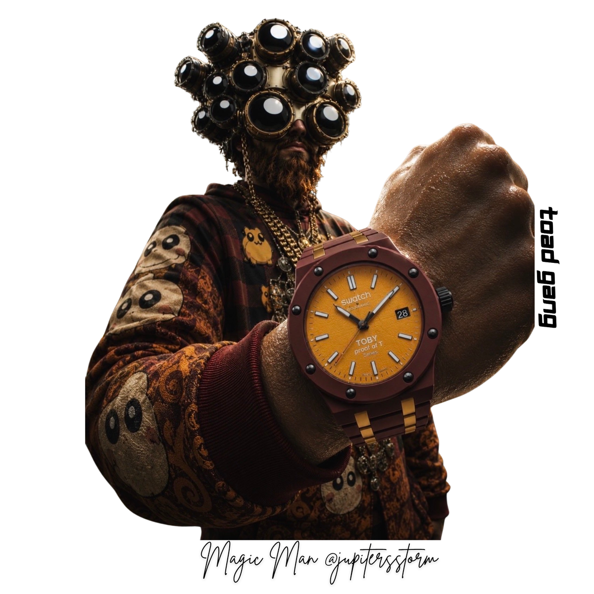 Magic Man Timepiece artwork