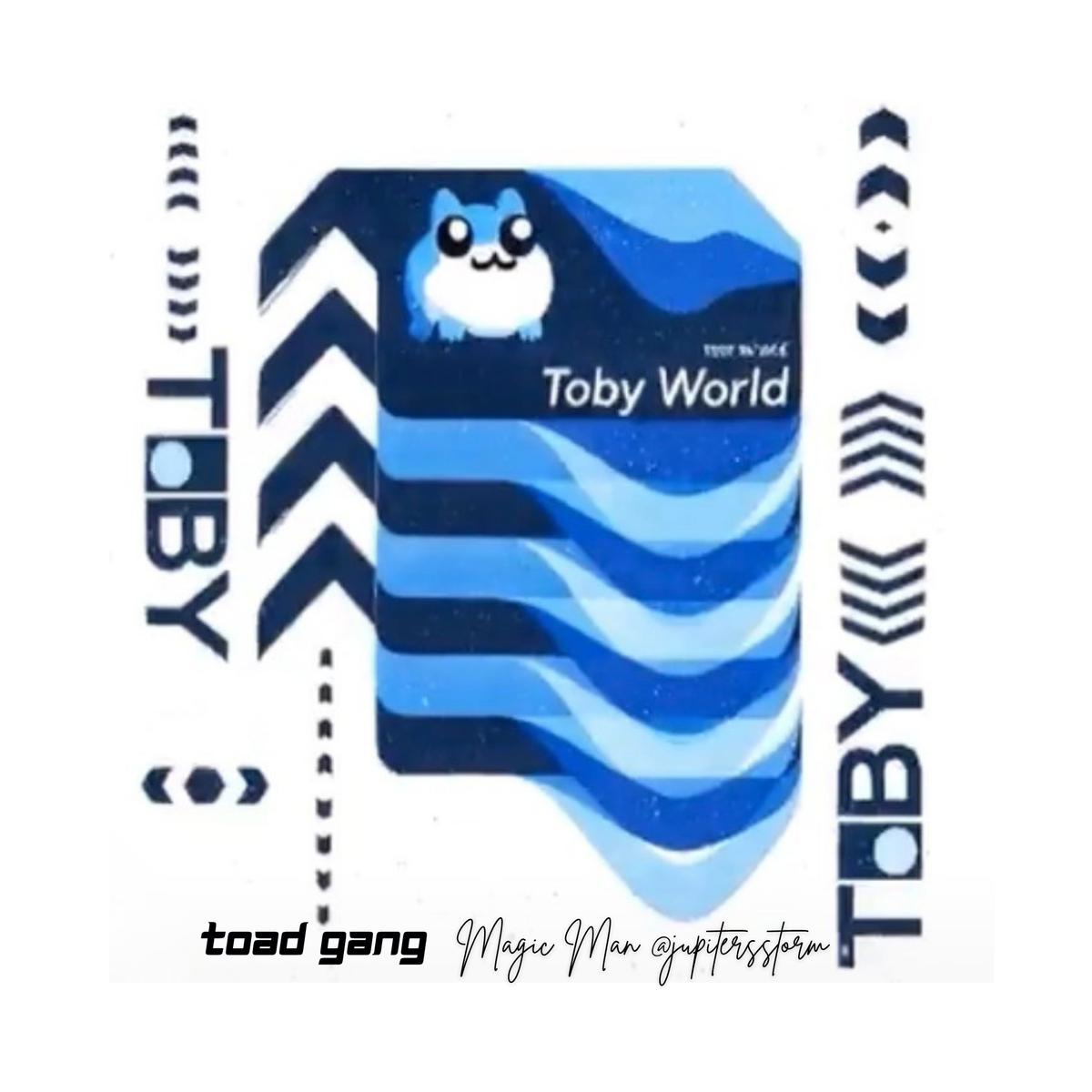 Toby World, Blue artwork